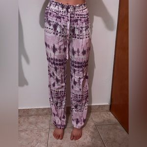 Tie Dye flowy pants